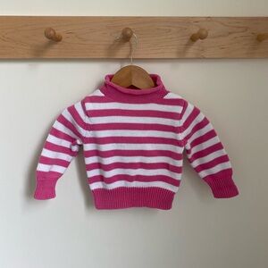 Baby cotton striped sweater